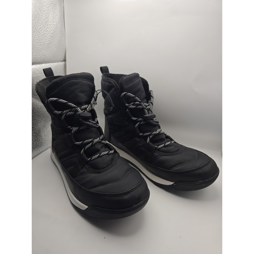 Sorel Whitney Black Lace Waterproof Sz. 7 Snow Boot Sneaker Womens